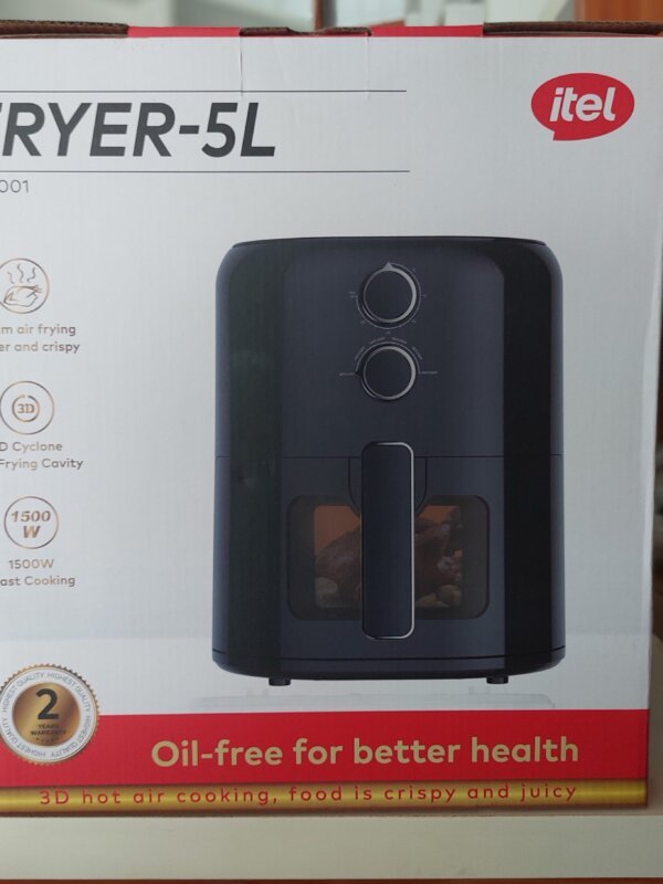 Itel Air Fryer – 5L