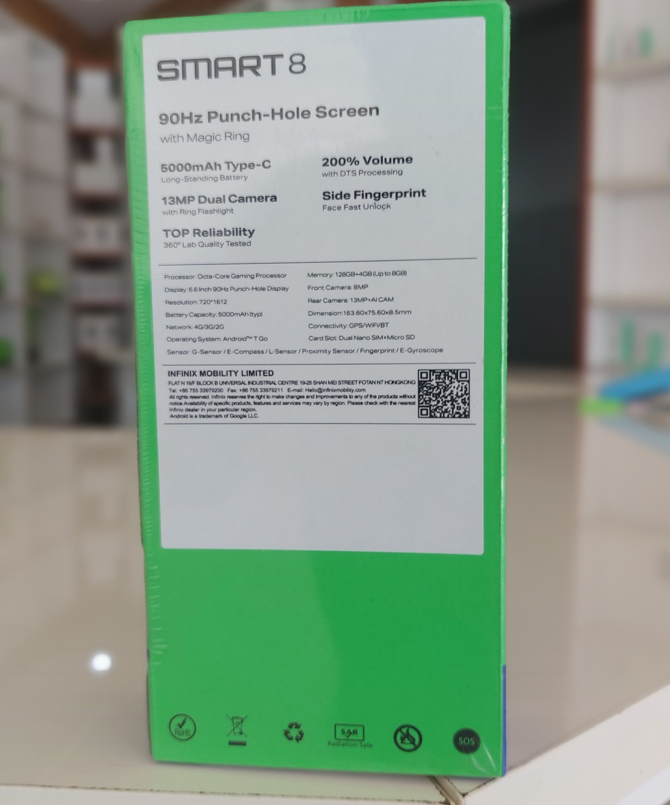 Infinix Smart 8 (4/64GB): Unbeatable Price, Unmatched Value – Shop Now!