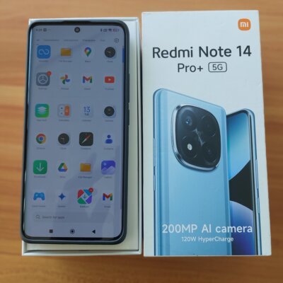 Redmi Note 14 Pro+ 5G (12GB RAM, 512GB Storage) – Brand New, open box