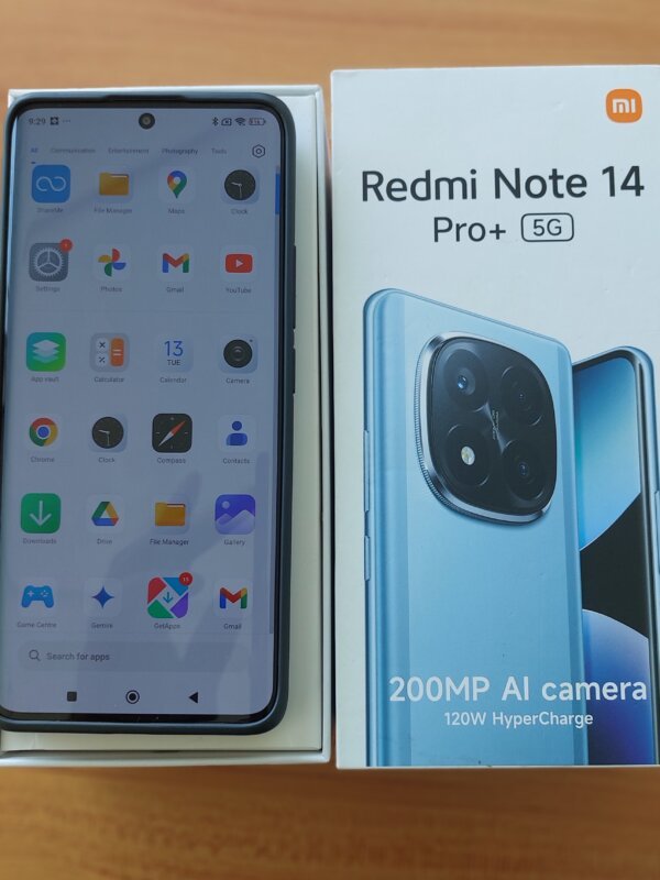 Redmi Note 14 Pro+ 5G (12GB RAM, 512GB Storage) – Brand New, open box