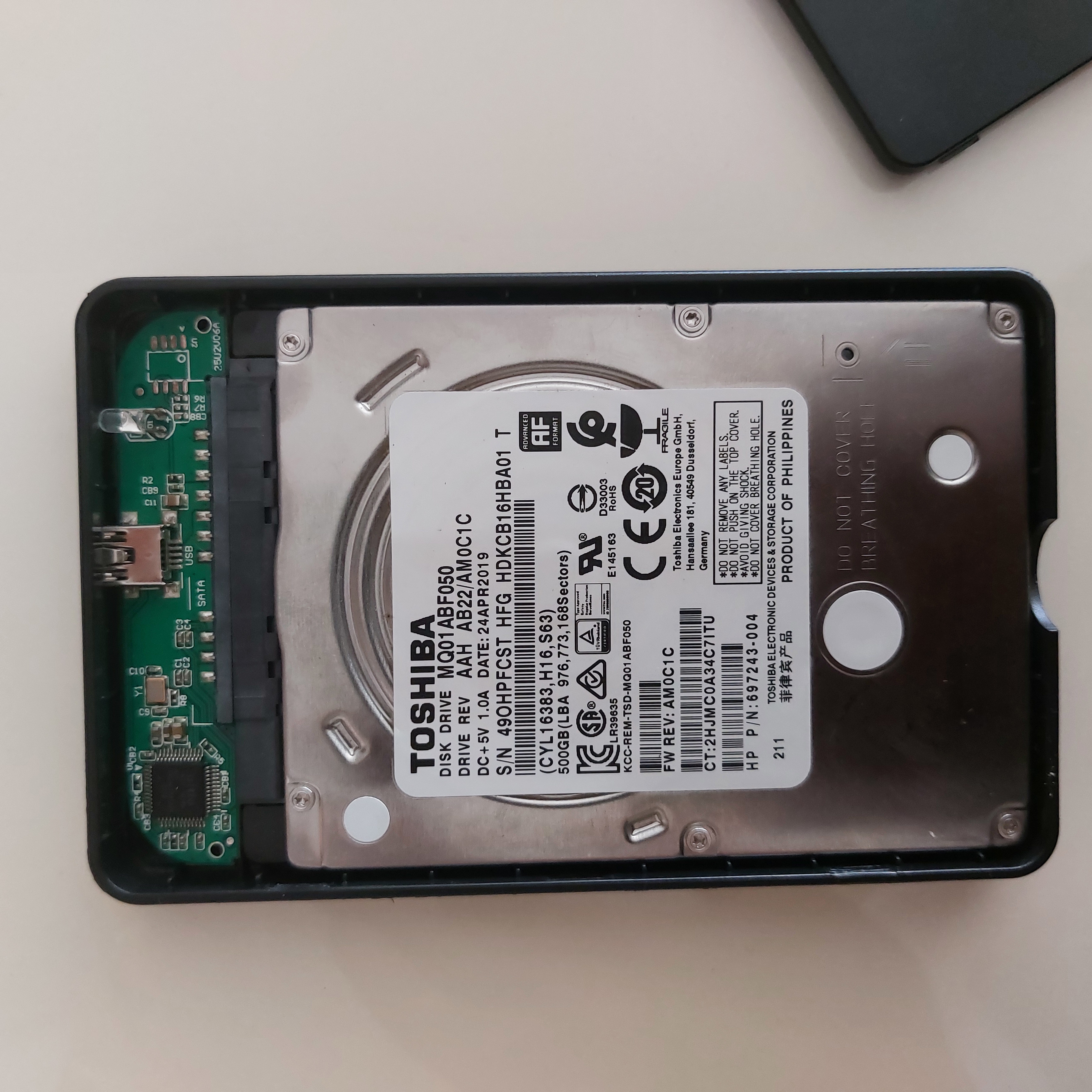 500GB Internal Hard Disk Drive (HDD) – Reliable Storage Solution