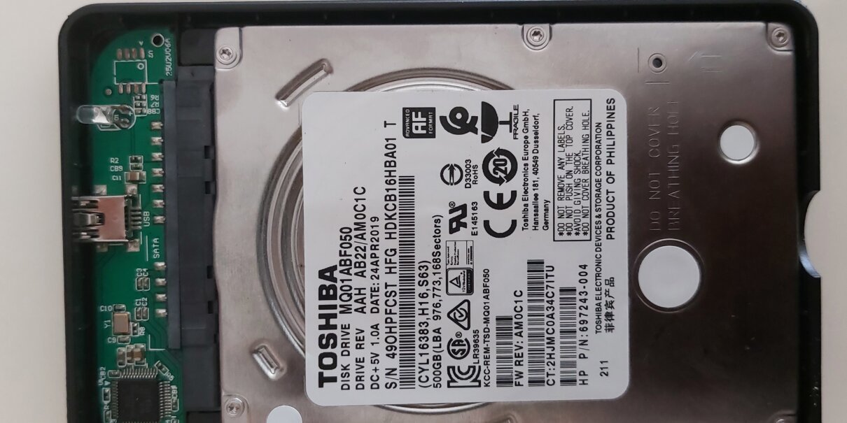 500gb internal hard disk drive (hdd) – reliable storage solution