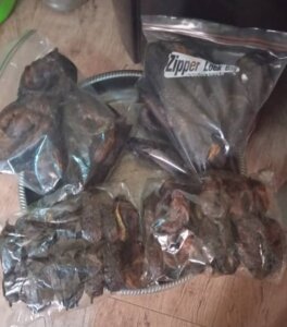Dried fish