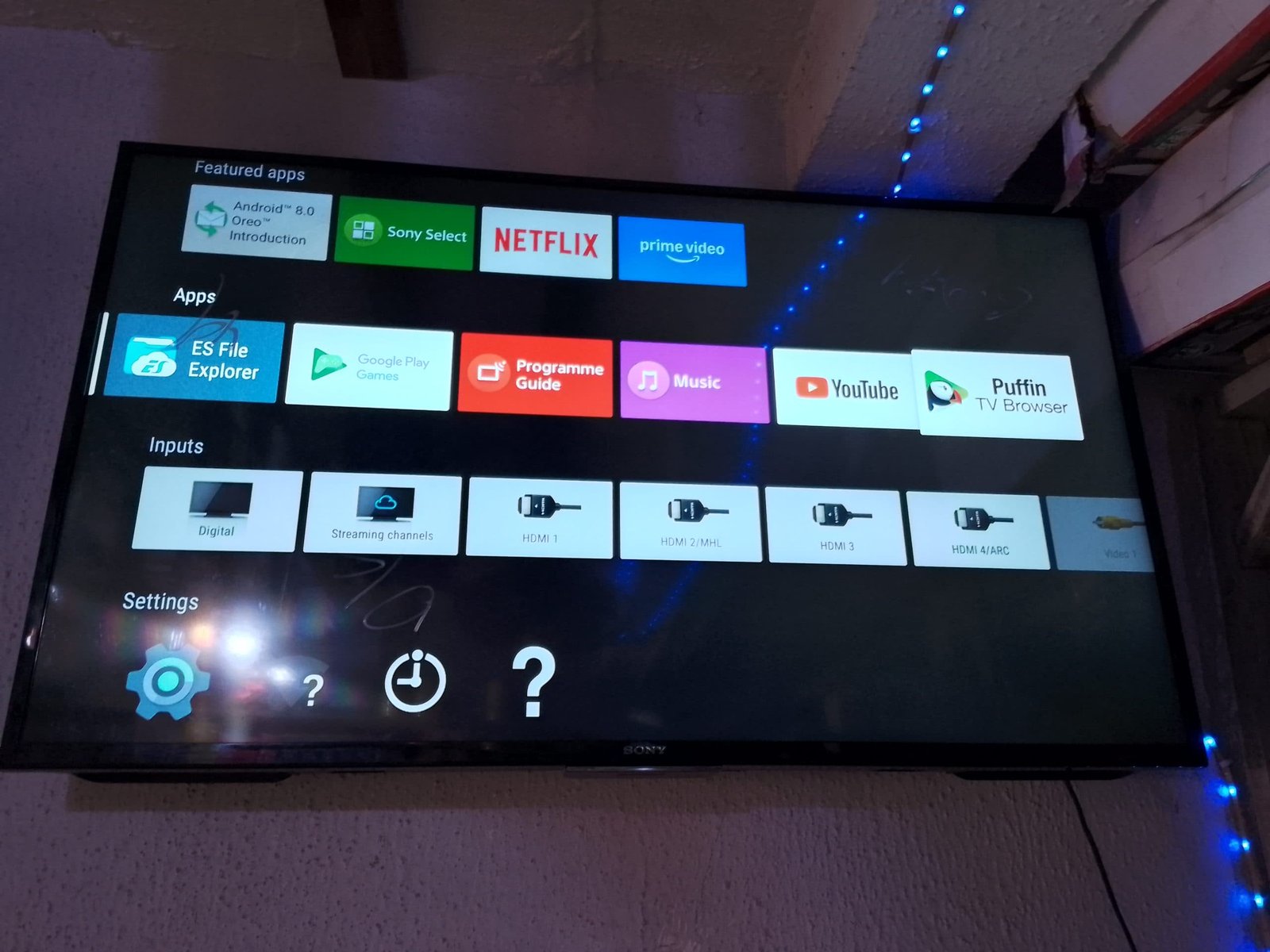 SONY TV 52 inch