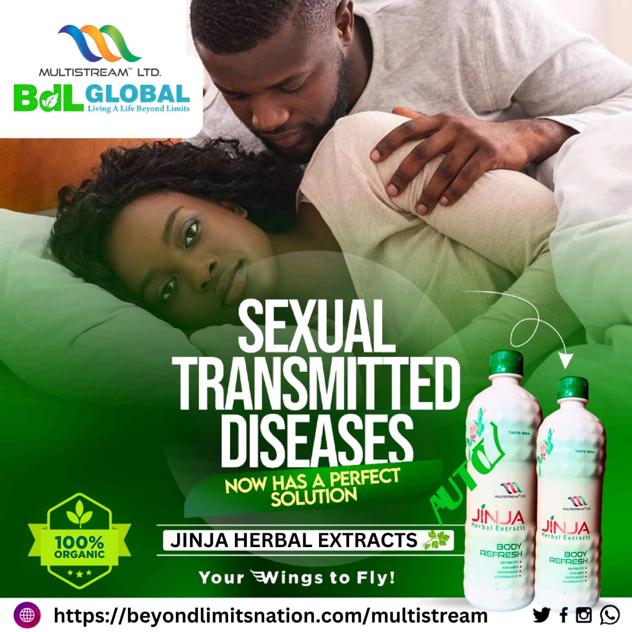 JINJA HERBAL EXTRACT AND IRU ANTISEPTIC SOAP