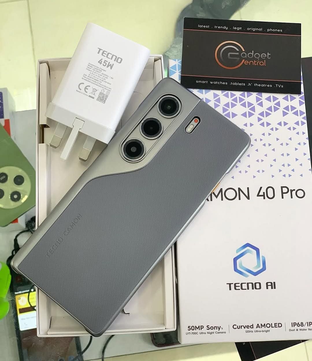 Tecno camon 14 pro (30% on easybuy)