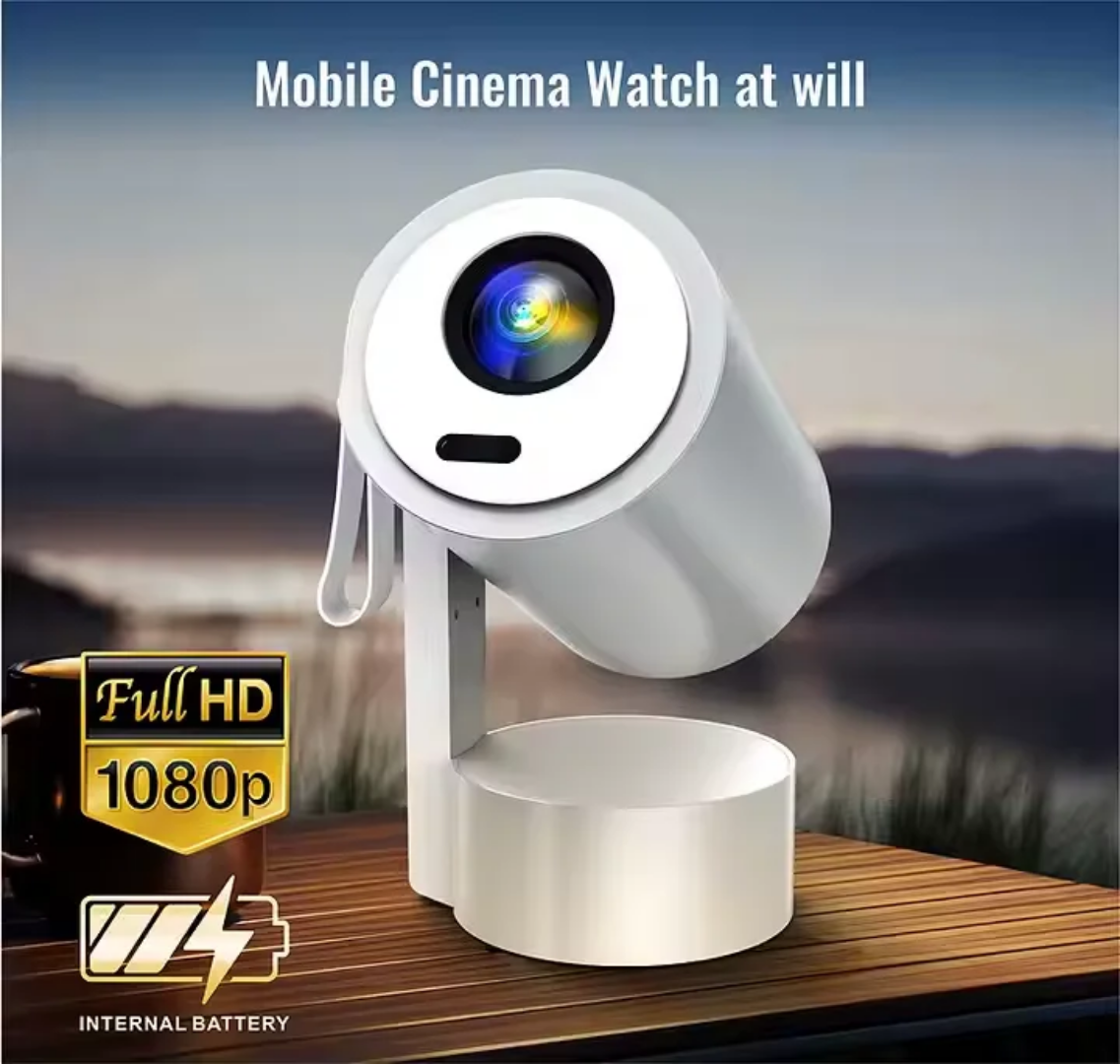 Portable android projector rechargeable