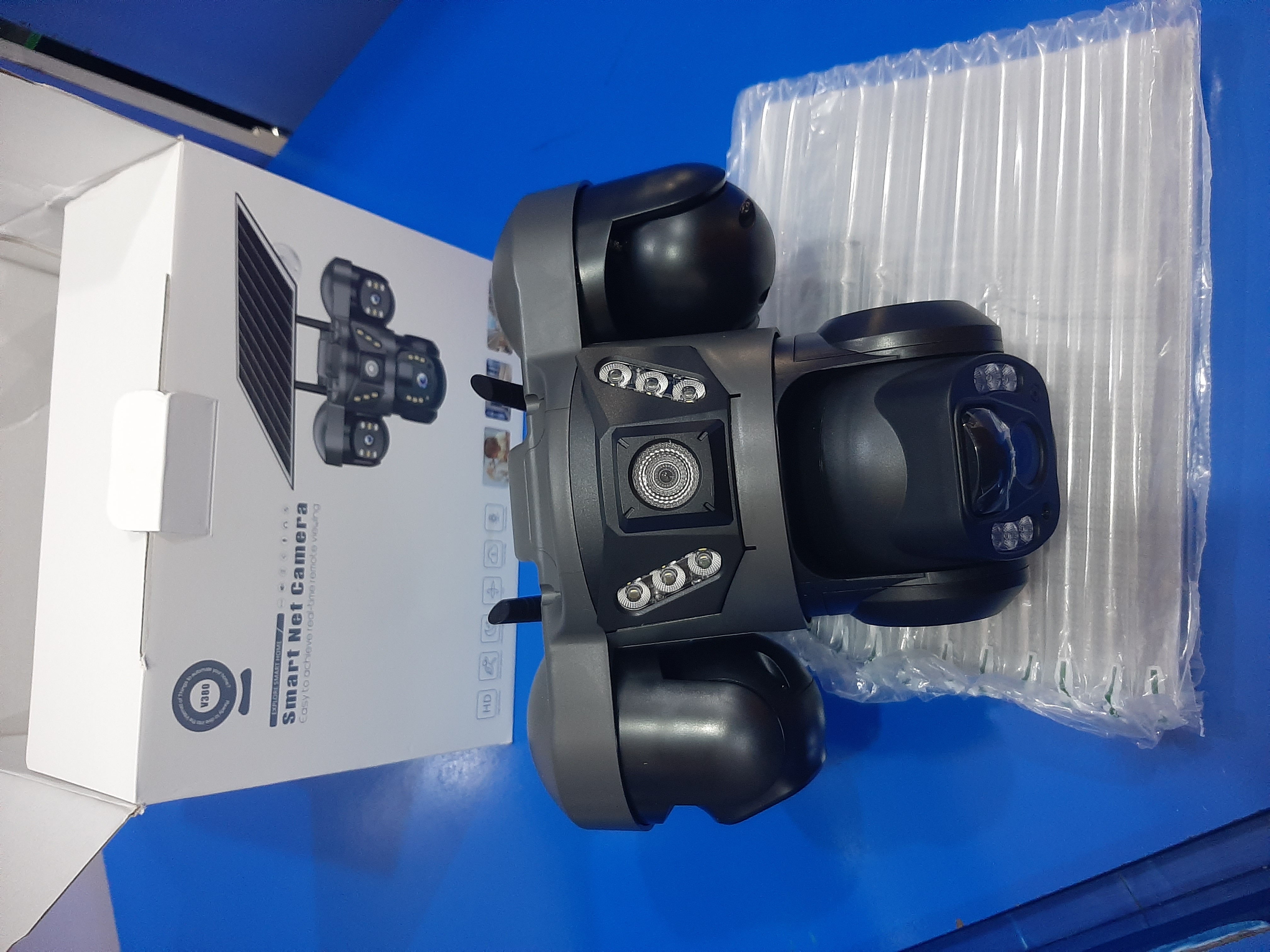 4G Solar cameras 3 screen 3len