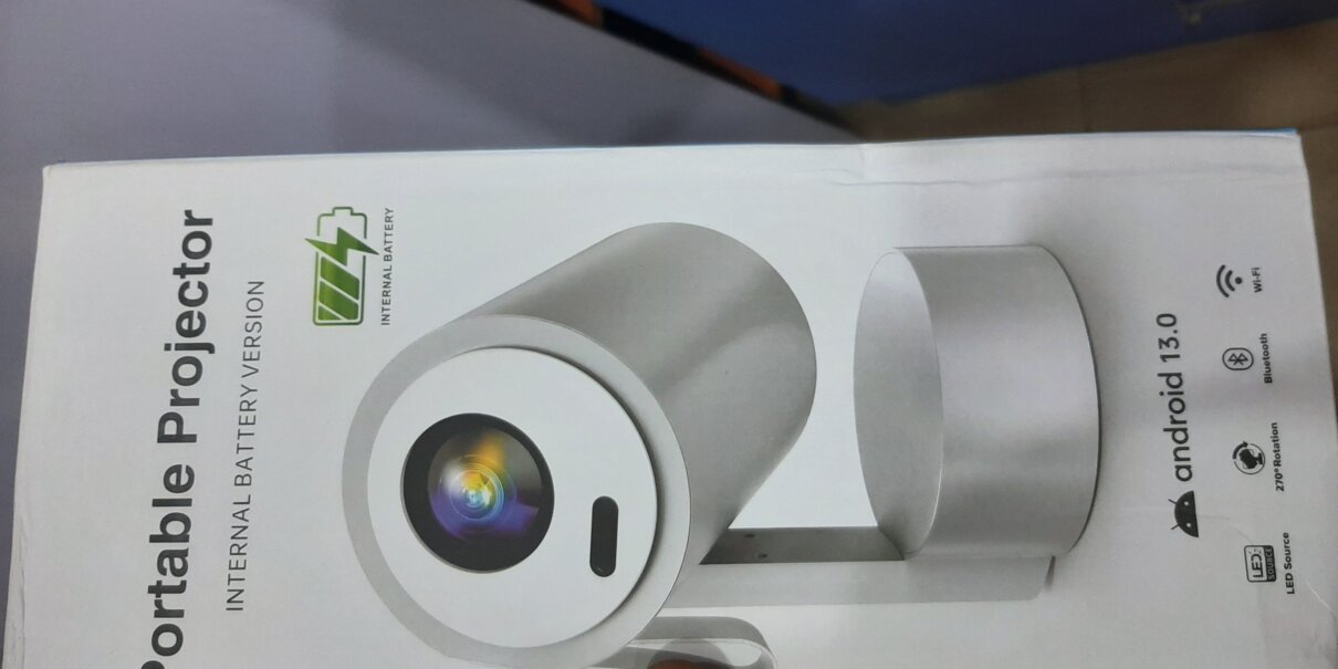 Portable android projector Portable android projector rechargeable
