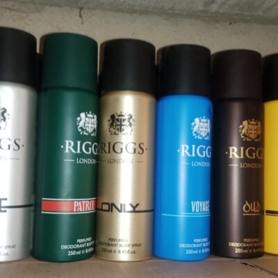 Riggs body spray