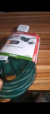 25ft Extension cord (3 outlets) 16GAUGE