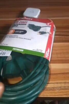 25ft Extension cord (3 outlets) 16GAUGE