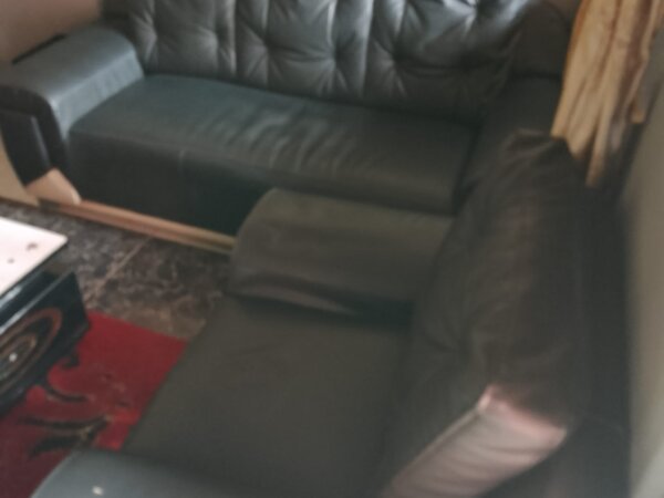 Neat use 7 seater leather chair