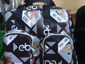 Children lunchbox and school bags