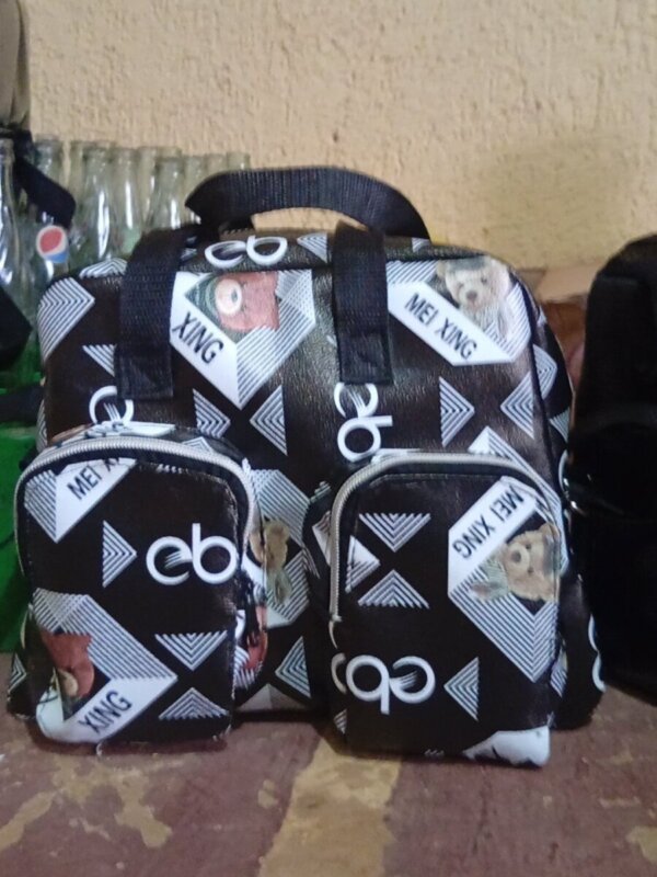 Children lunchbox and school bags