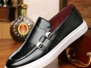 Leather loafers