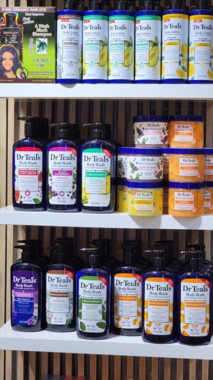 London cosmetics dr teals