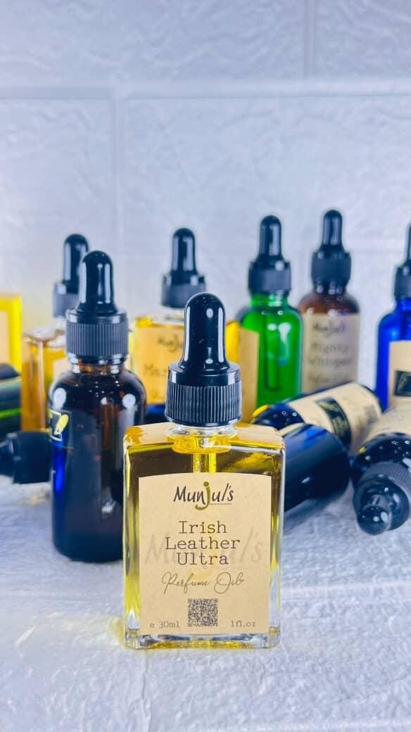 London Cosmetics Irish leather ultra perfume