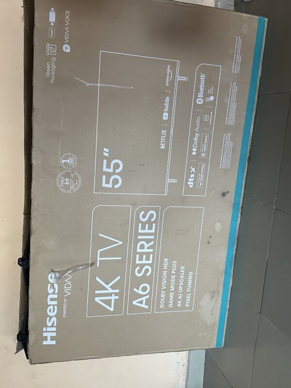 Hisense Tv 55 inch 4k A6 series