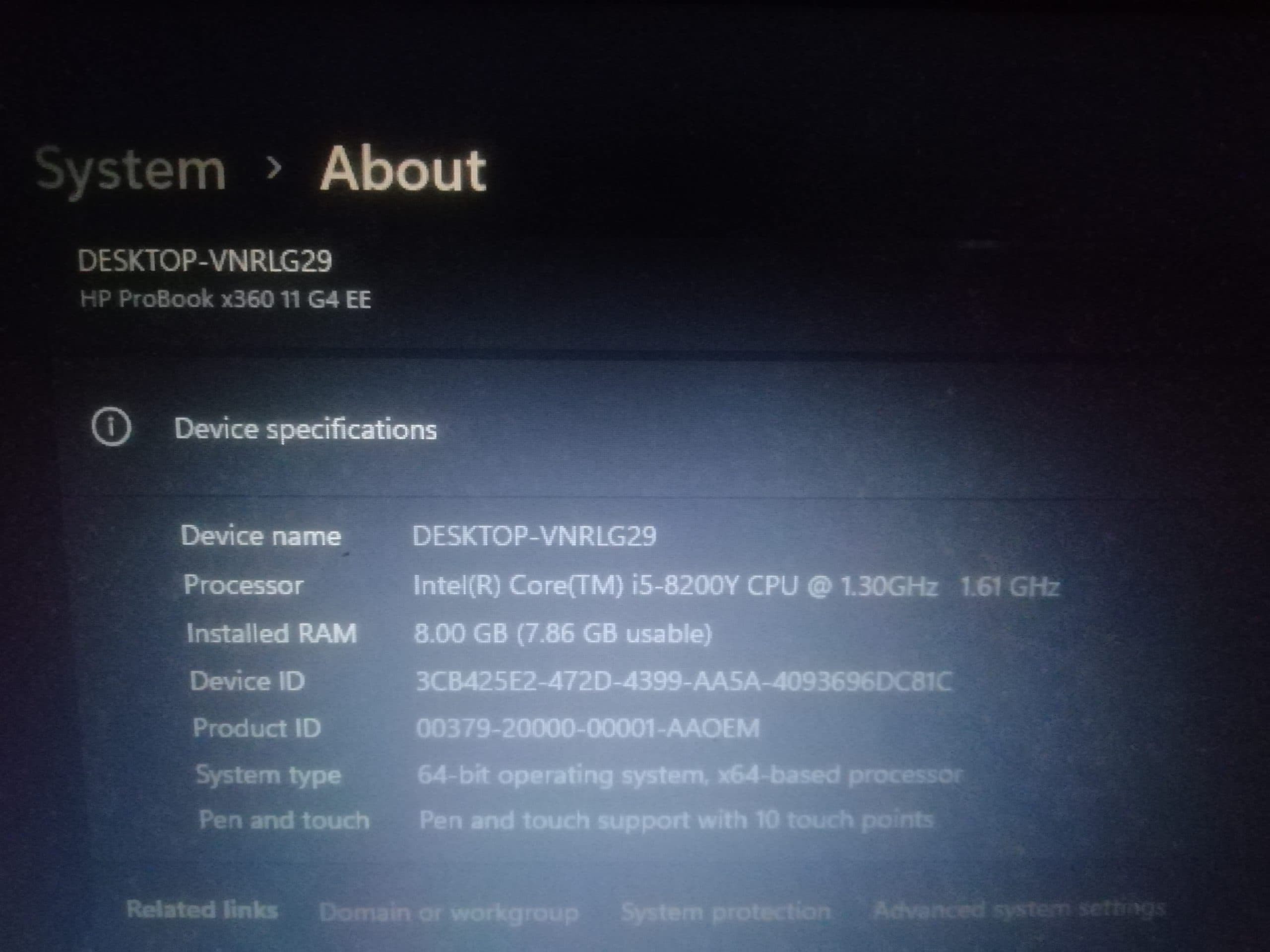 Hp MacBook Personal Computer