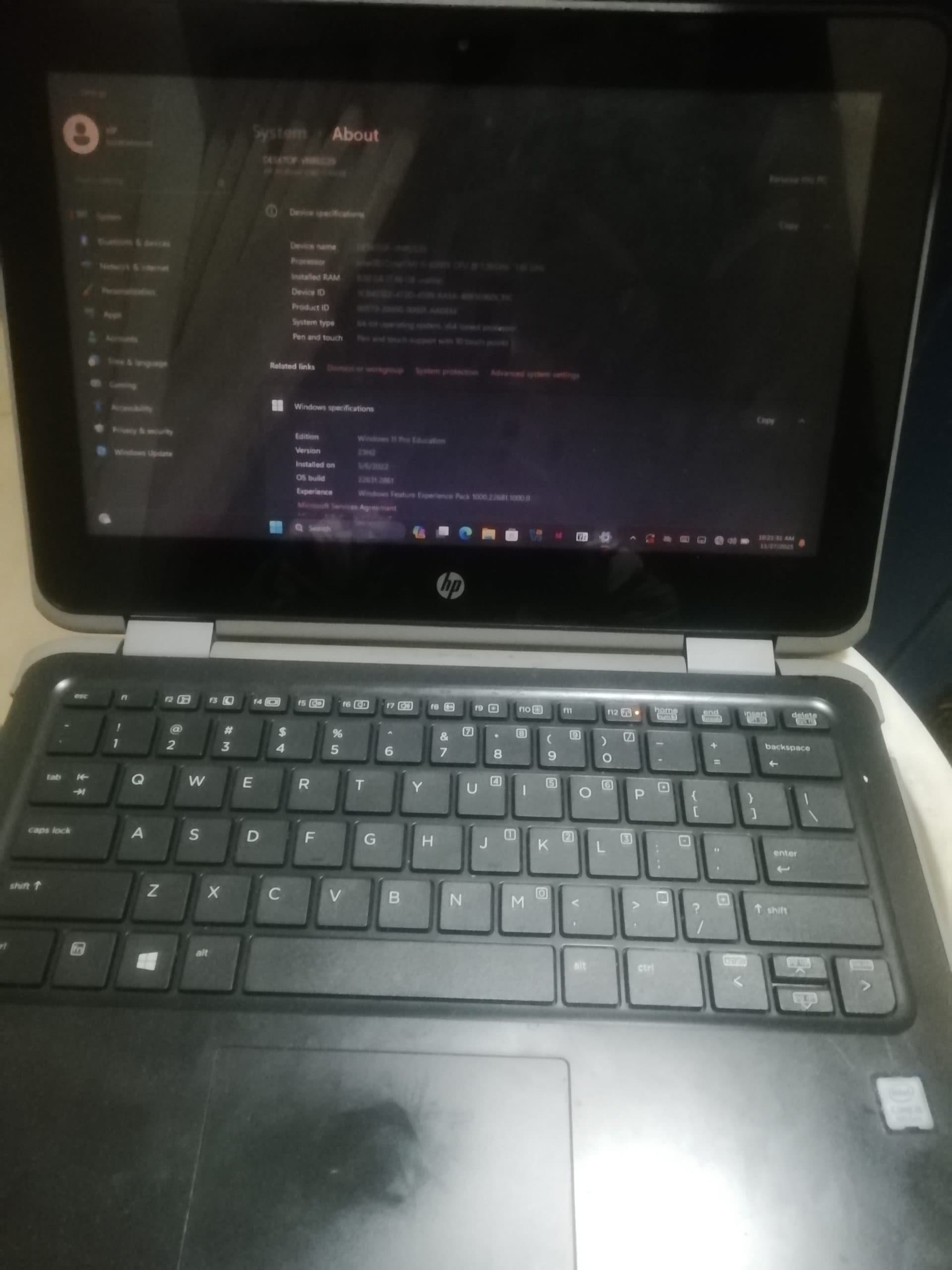 Hp MacBook Personal Computer