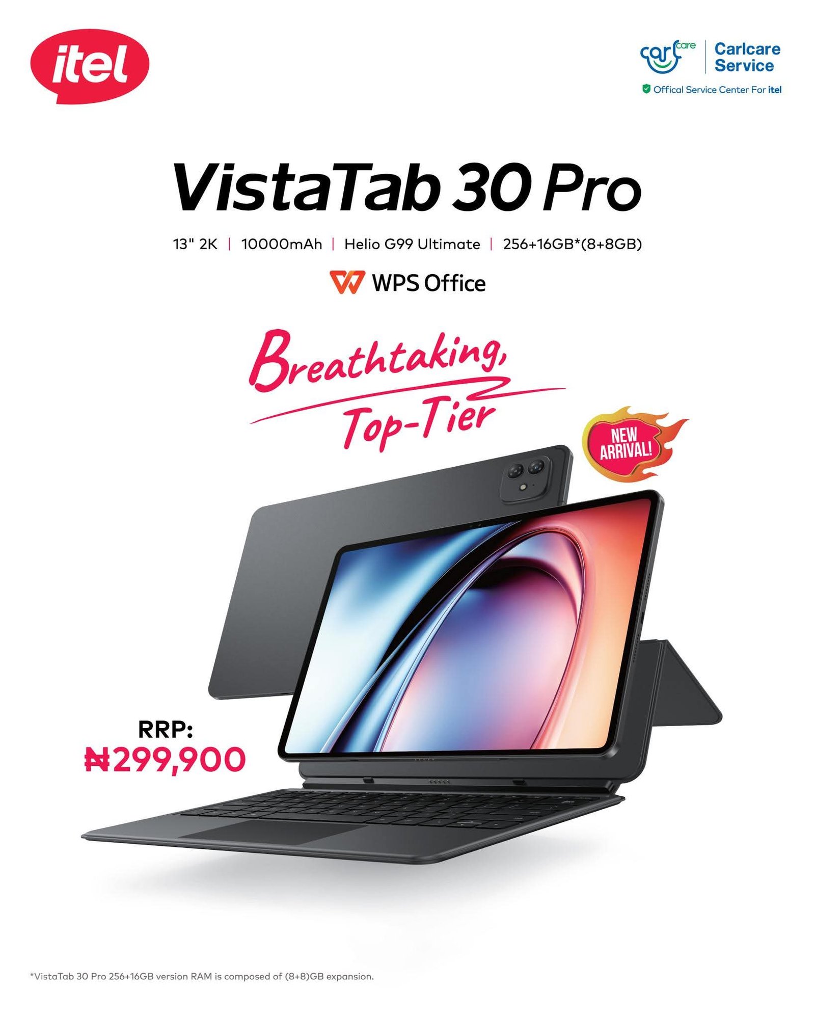 VistaTab 30 pro 256+16GB
