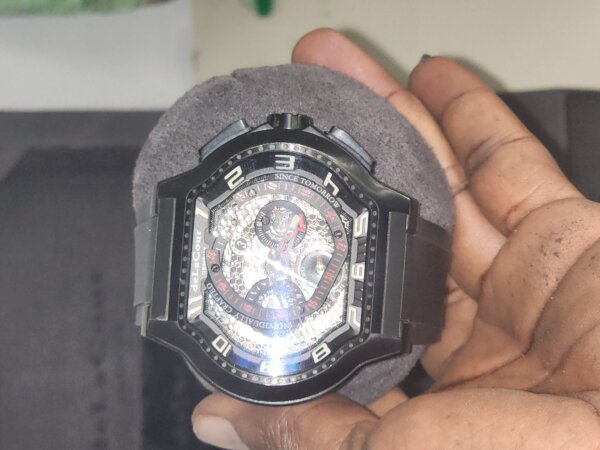 Hand Crafted DelaCour Wrist watch for sale