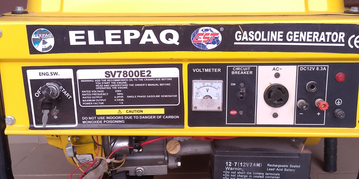 Elepaq 4. 5 kv generator