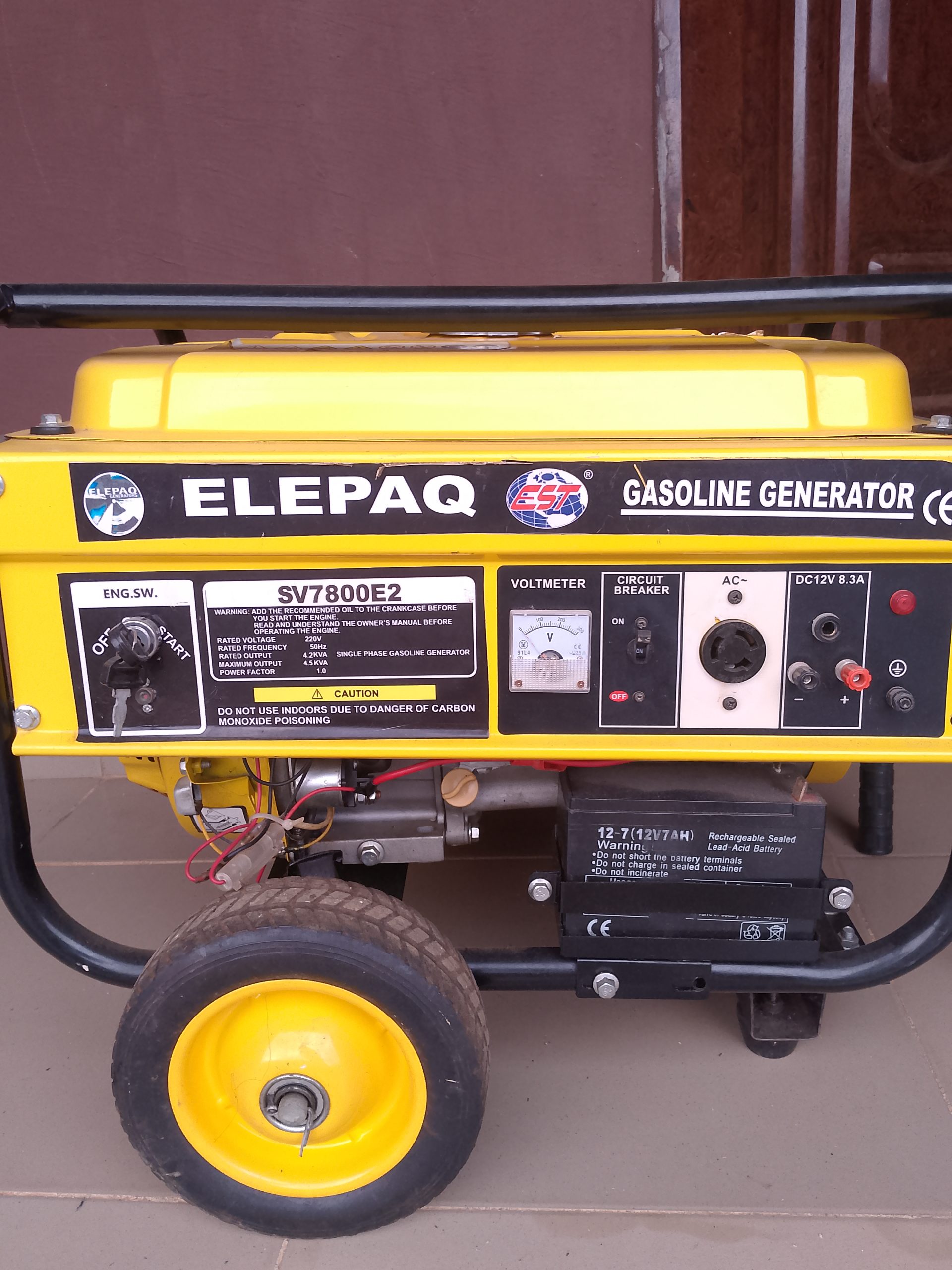 Elepaq 4.5 kv generator