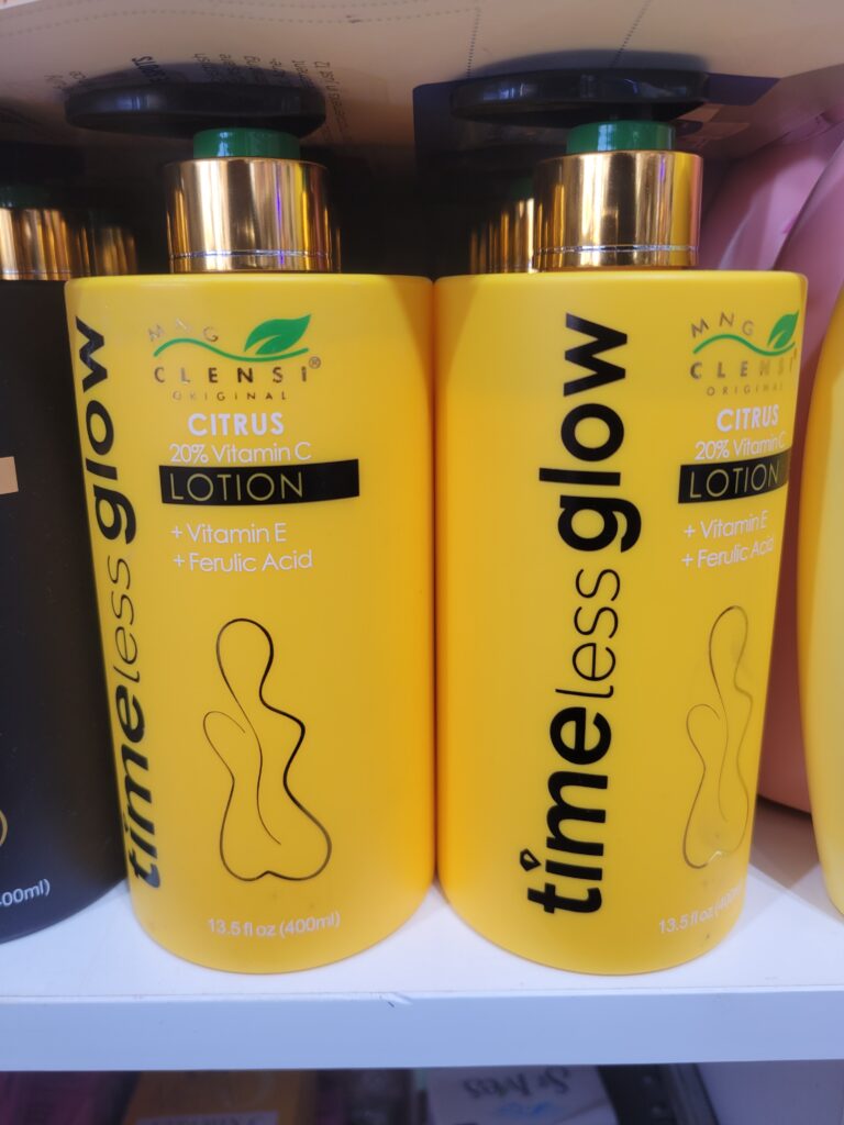Timeless glow lotion