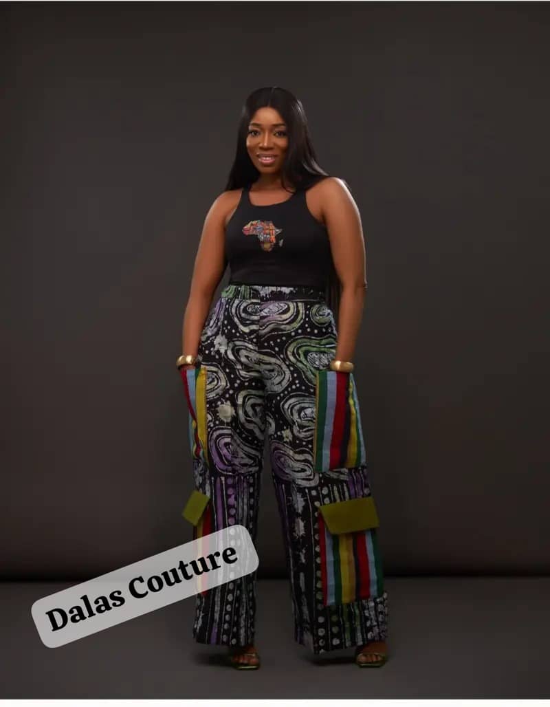 Premium High Quality Women BuoBuo and Adire Baggy Pant Outfits