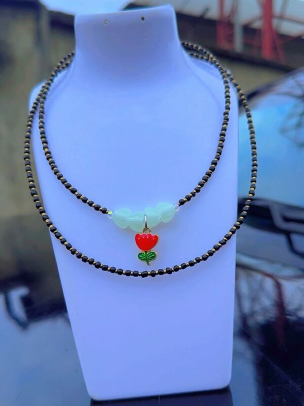 Beaded necklace