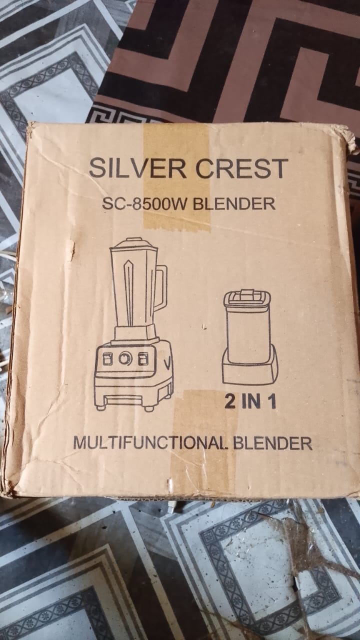 2L Silvercrest electronic blender with extra container for crucibles