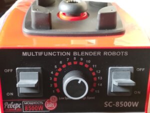 2L Silvercrest electronic blender with extra container for crucibles