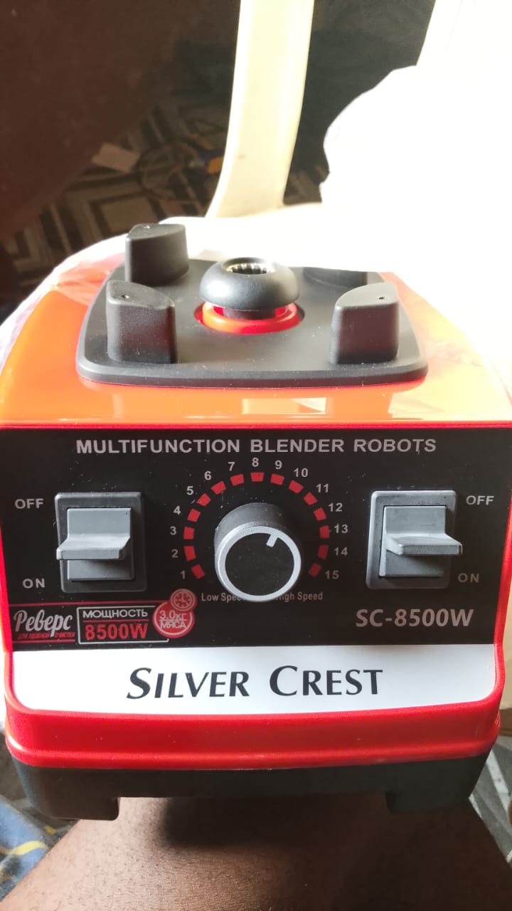 2L Silvercrest electronic blender with extra container for crucibles