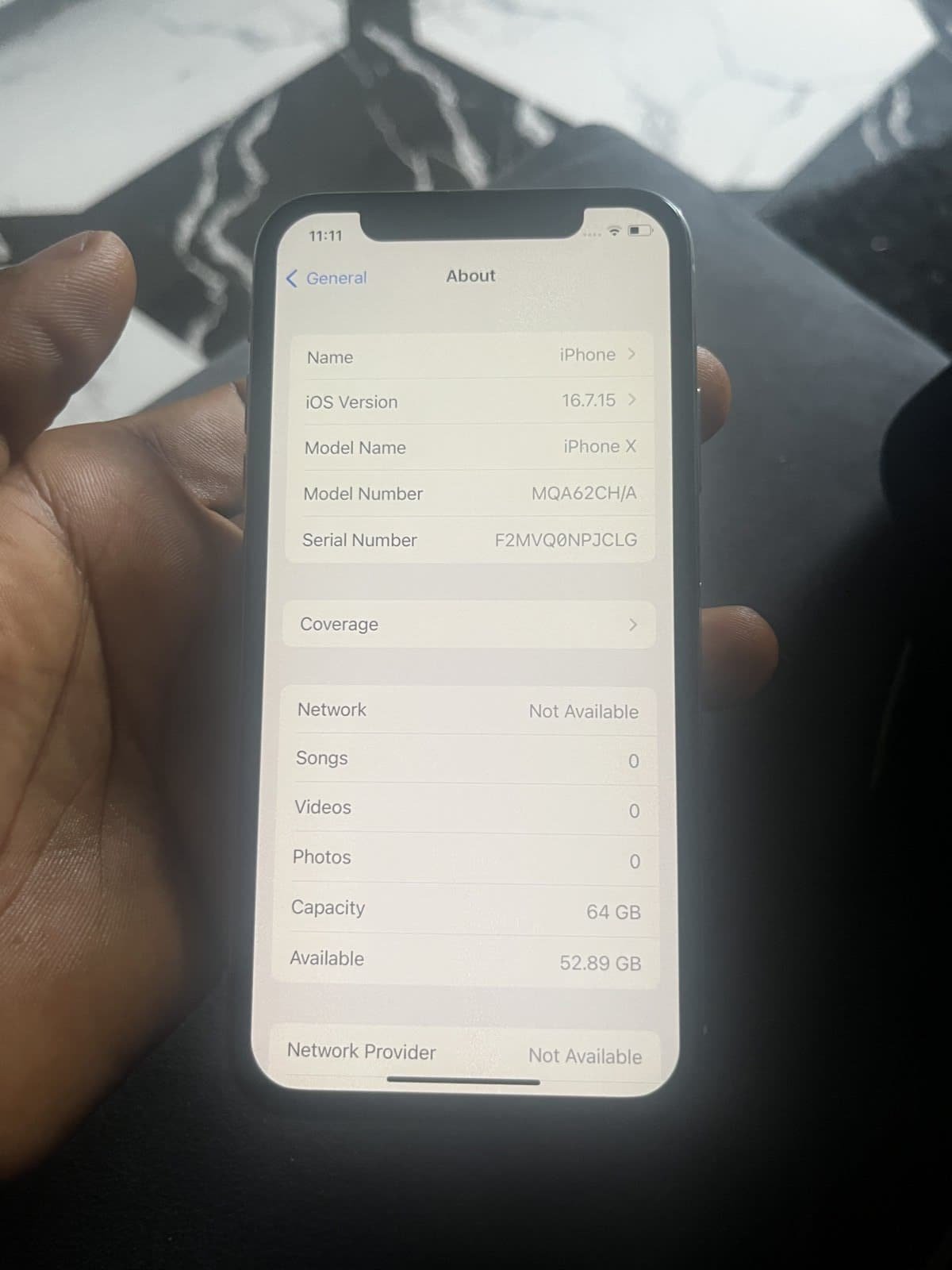 iphone x 64gb