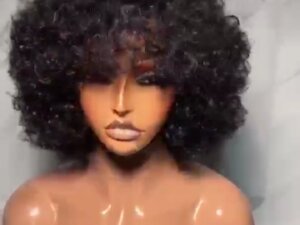 Baby fringe curls,100% human hair