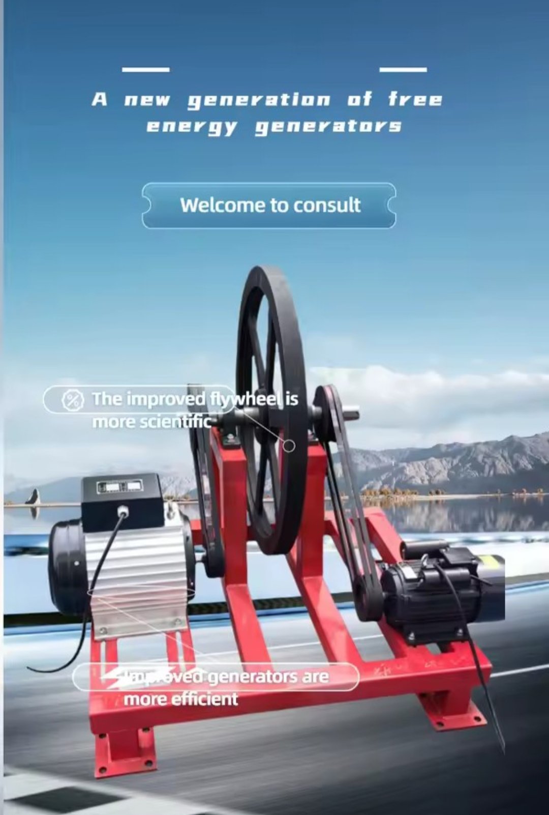 Free Energy Fueless Generator.