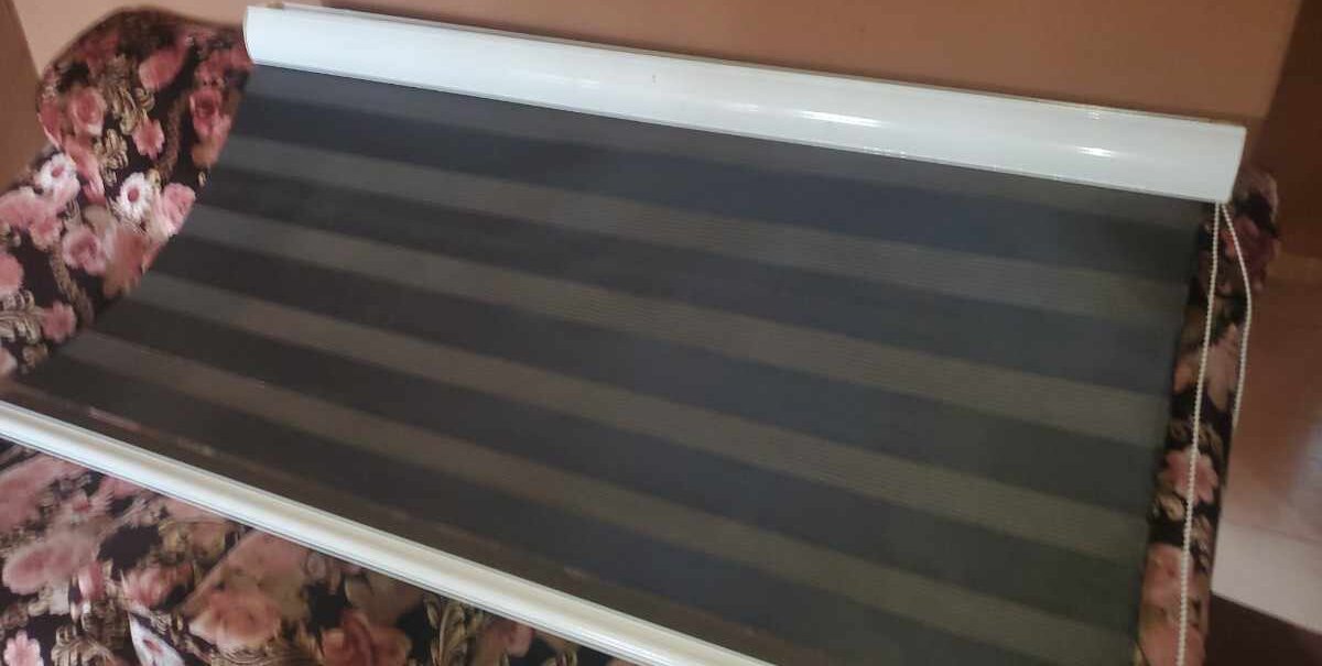 Two fairly used Two fairly used window blinds