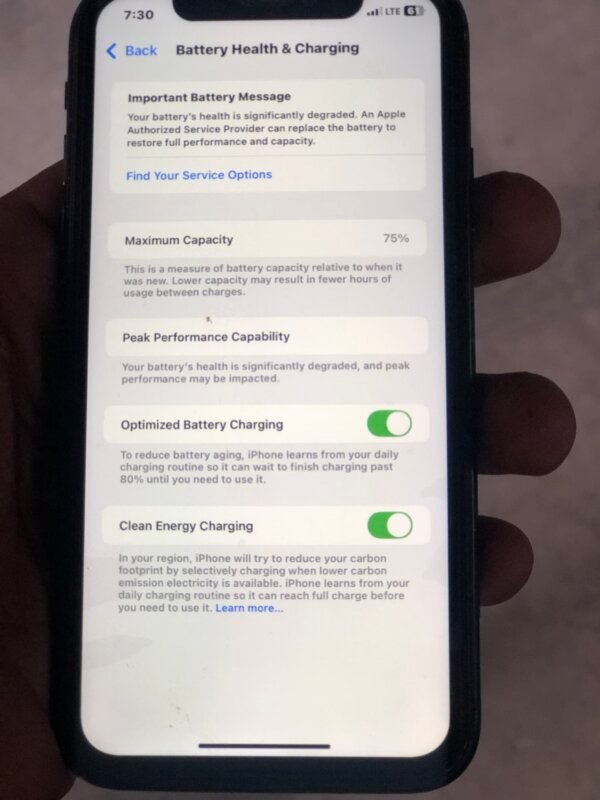 Iphone xr black 64gb