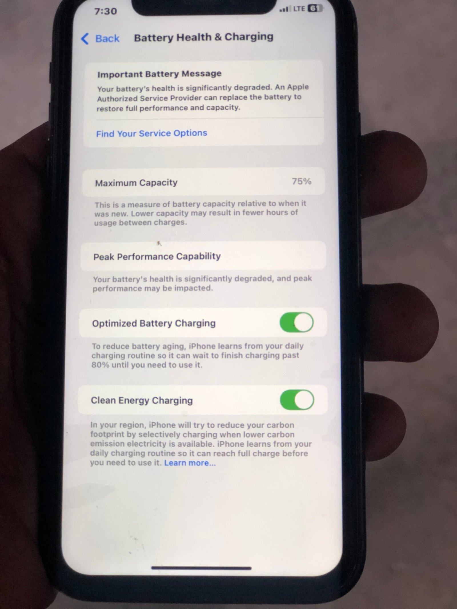 Iphone xr black 64gb