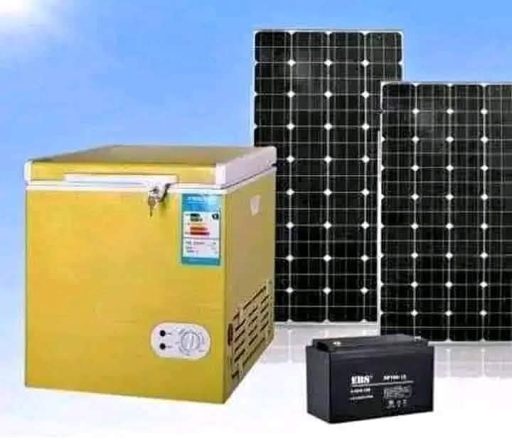 SOLAR INVERTER CHEST FREEZER 150 LITERS SOLAR FREEZER