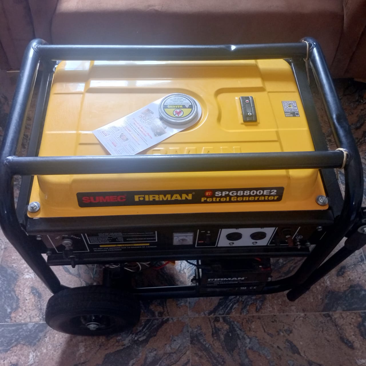 Fire man 6.6kva generator
