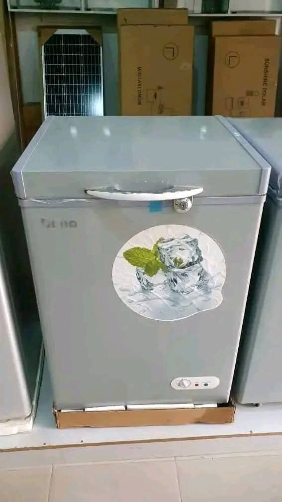 SOLAR INVERTER CHEST FREEZER 150 LITERS SOLAR FREEZER