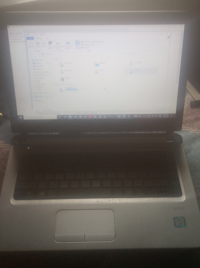 HP laptop. 8GB RAM 500GB HDD