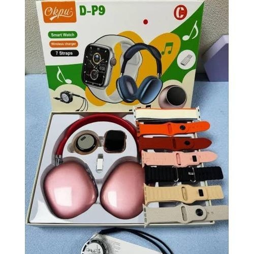 D-P9 series 10 smartwatch combo set