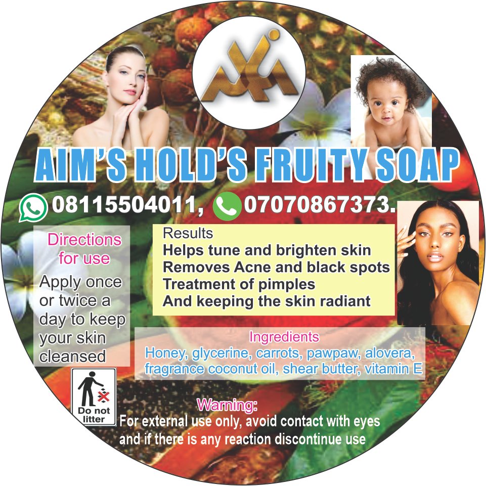 AIMS HOLDS Fruity Soap