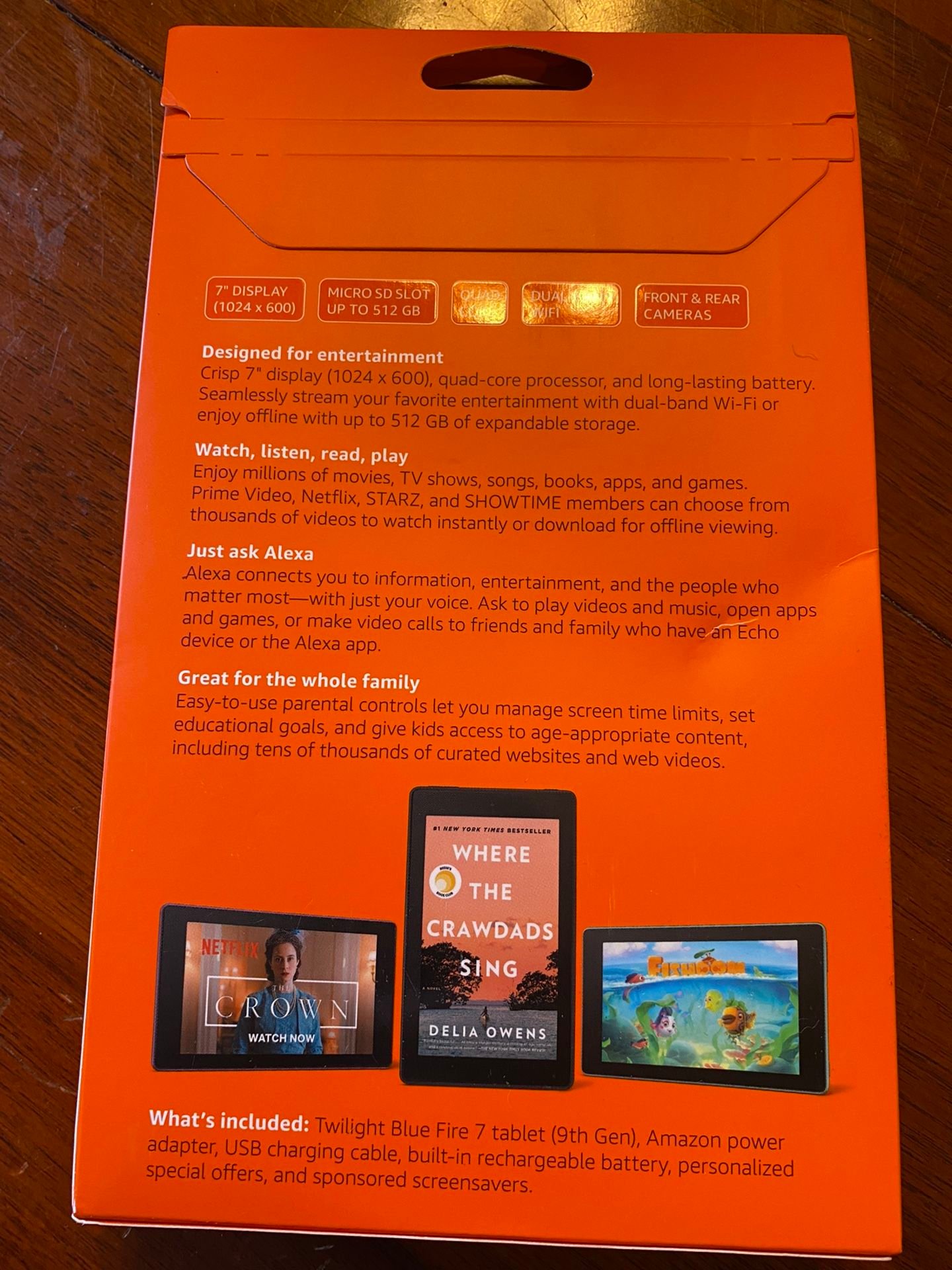 Amazon Fire 7 Box 32gb Tablet (9th generation), newest release