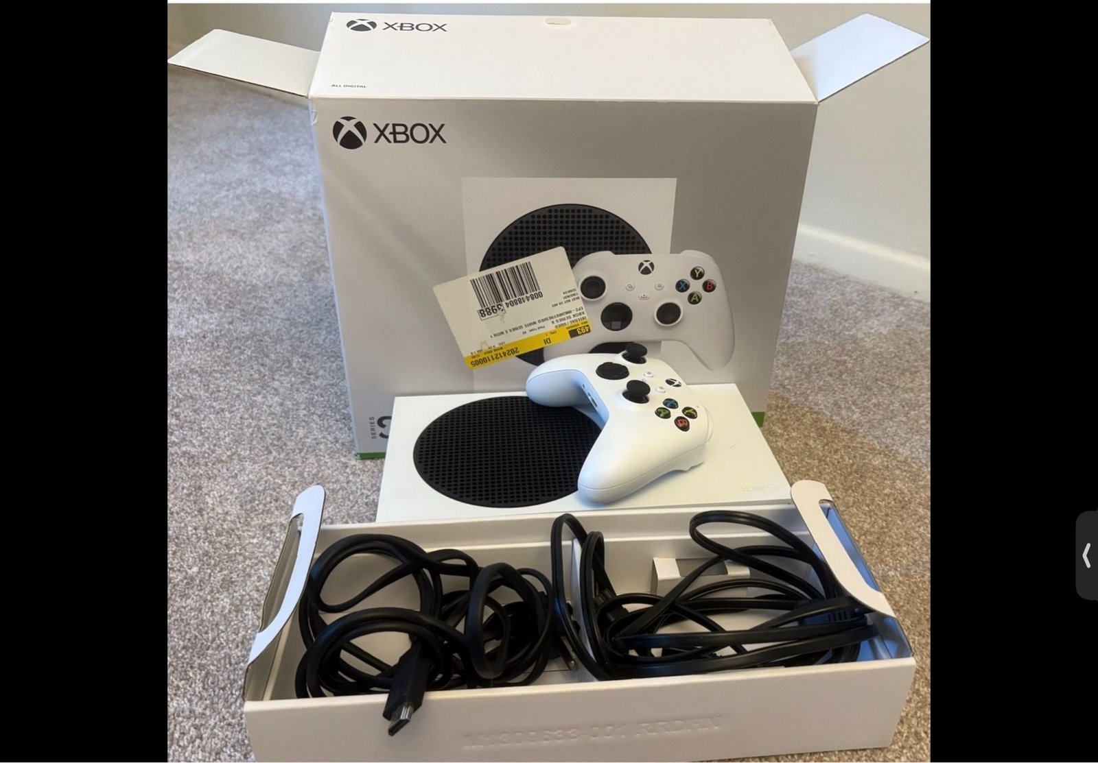 Xbox series s 1tb - latest 2024 edition (open box /never used)