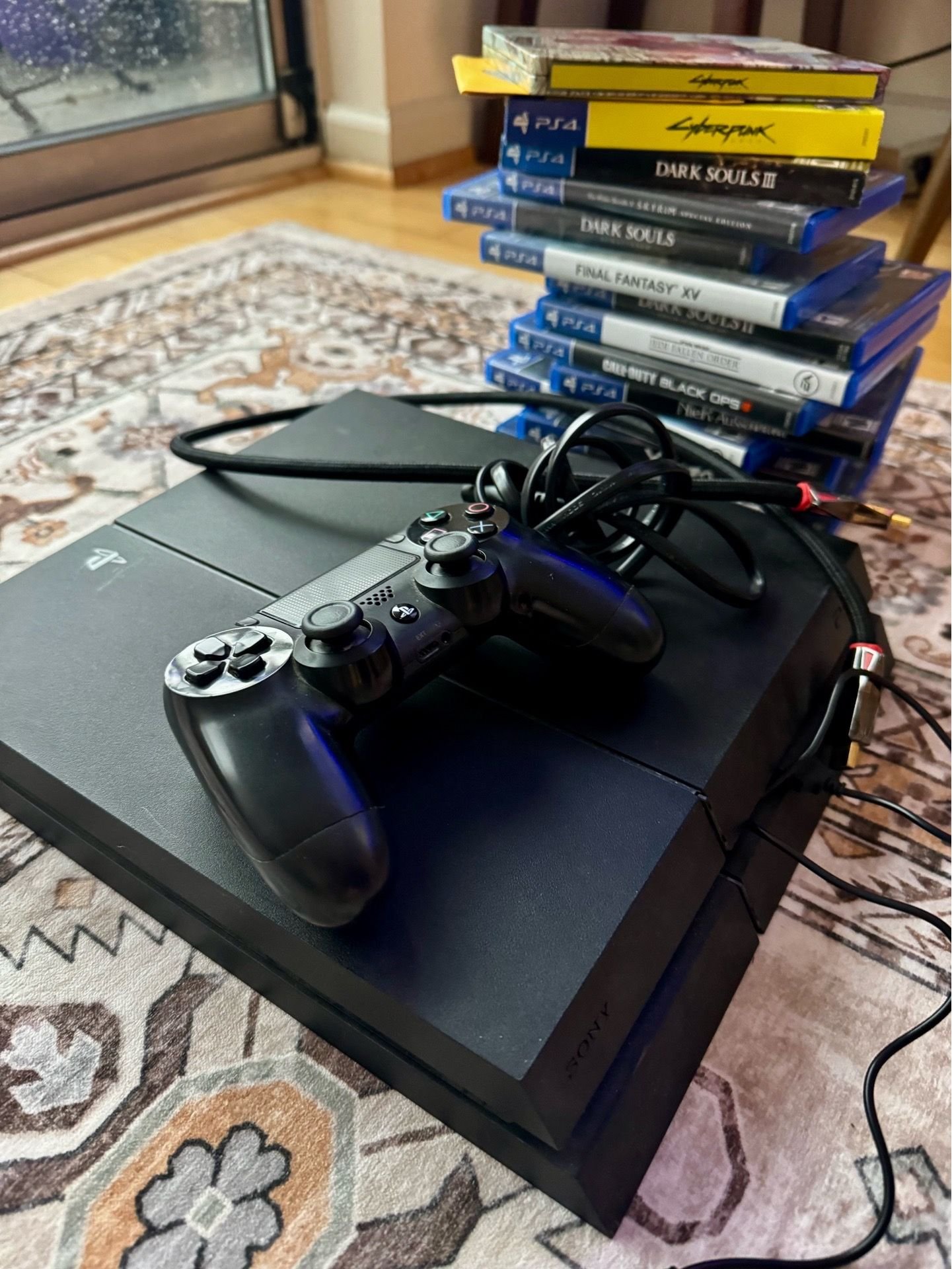 PS4 Console + Controller and Games Bundle